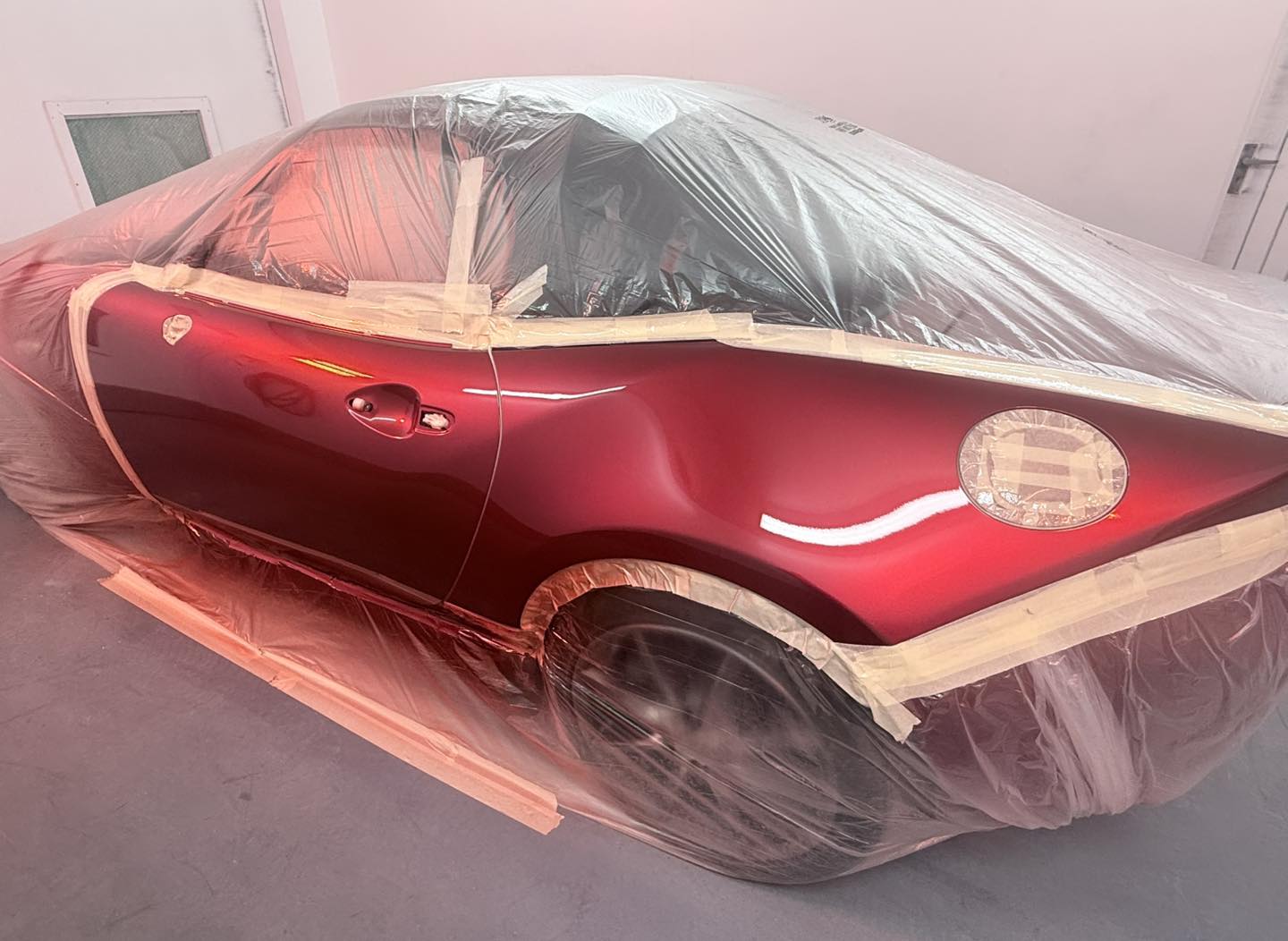 Panel repair and respray